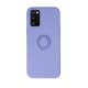 Finger Grip Case Back Cover (Samsung Galaxy A02S) violet