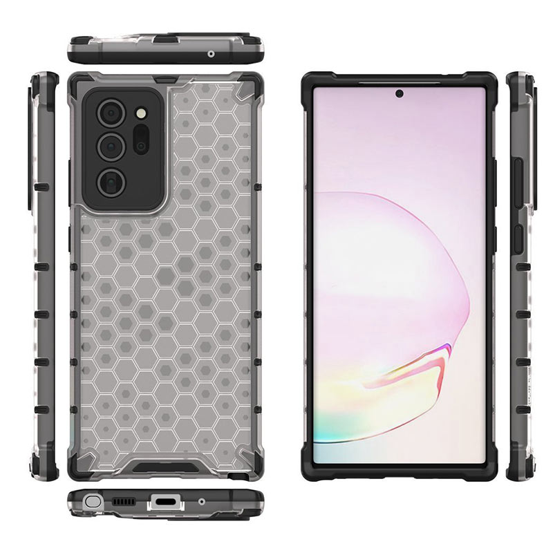 Honeycomb Armor Shell Case (Samsung Galaxy Note 20 Ultra) clear