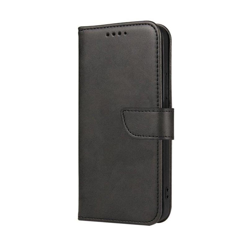 Elegance Magnet Leather Book Cover (Xiaomi Redmi 12C) black