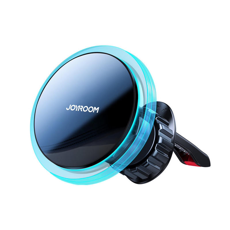 Joyroom 15W Wireless Charge Magsafe Βάση Αυτοκινήτου για Αεραγωγό (JR-ZS291) silver