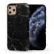 Marble Stone Case Back Cover (Samsung Galaxy A21S) design 6 black