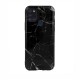 Marble Stone Case Back Cover (Samsung Galaxy A21S) design 6 black