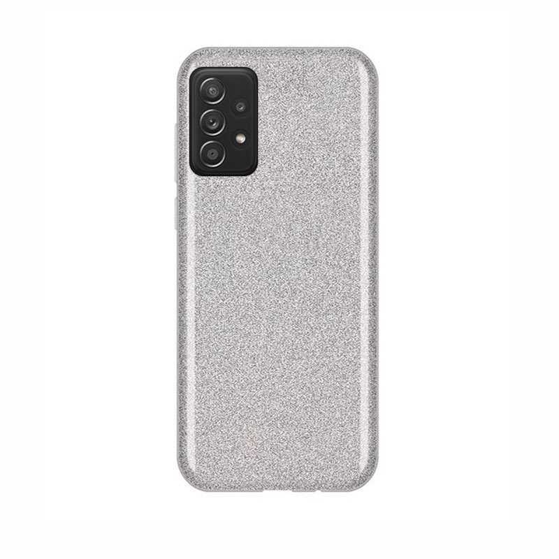 Glitter Shine Case Back Cover (Samsung Galaxy A53 5G) silver