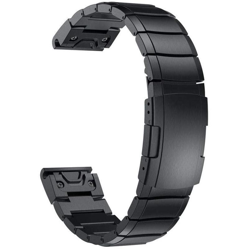 Tech-Protect Steelband Bracelet Λουράκι (Garmin Fenix 5 / 6 / 6 Pro / 7) black