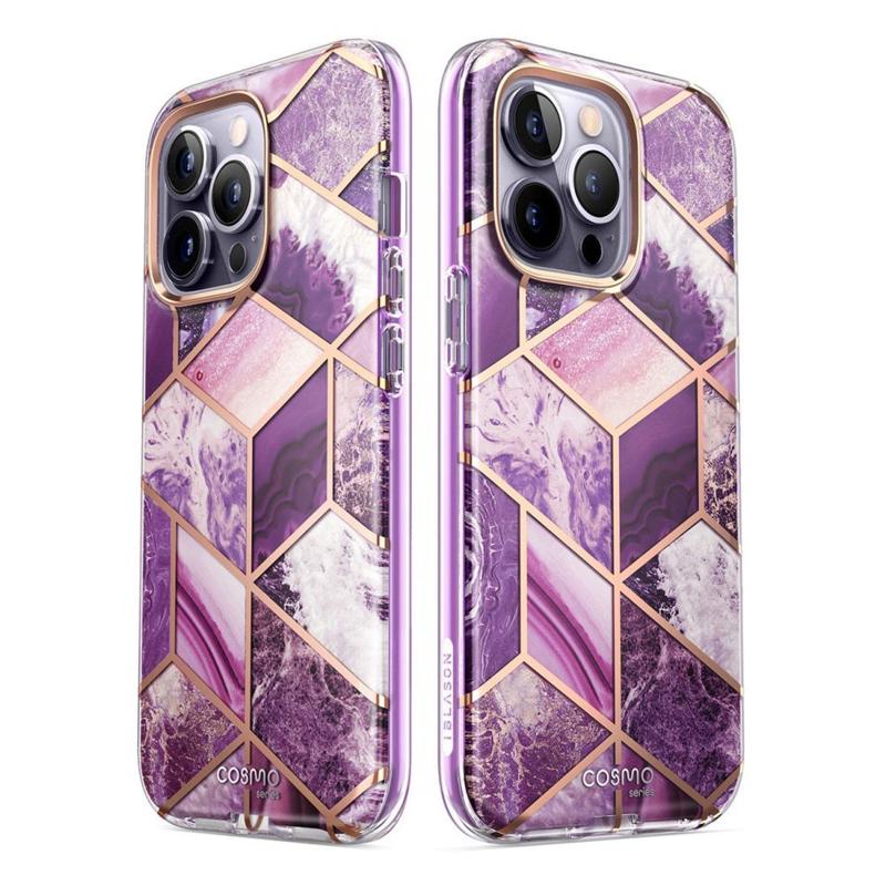 Supcase Cosmo i-Blason Case (iPhone 14 Pro Max) marble-purple