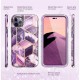 Supcase Cosmo i-Blason Case (iPhone 14 Pro Max) marble-purple