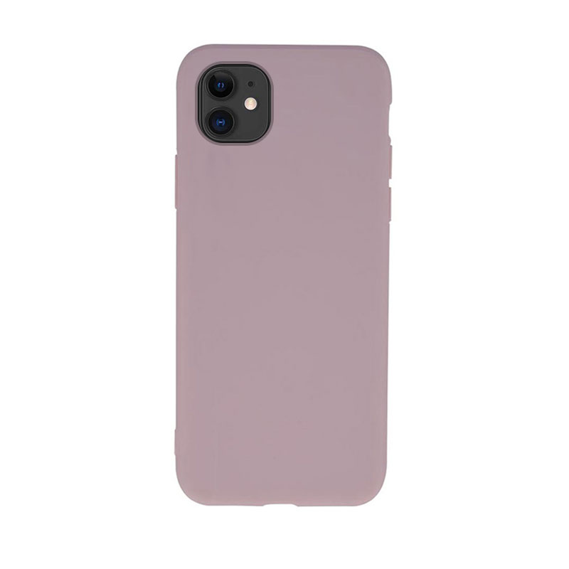Soft Matt Case Back Cover (iPhone 11) pink