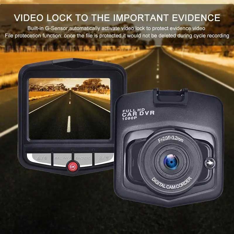 DashCam DVR-05 Σετ Κάμερα με Οθόνη DVR & Κάμερα Οπισθοπορείας Full HD (black)