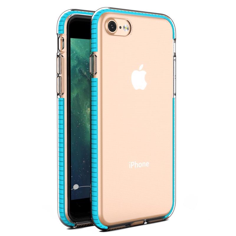Spring Gel Case Back Cover (iPhone SE 2 / 8 / 7) light-blue
