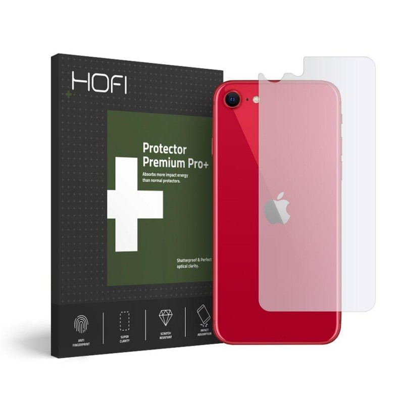 Hofi Tempered Glass Pro+ 9H Rear Protector (iPhone SE 2 / 8 / 7)