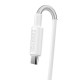 Dudao Wall Charger Dual 5V/2.4A + Type-C Cable (A2EU-T) white