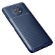 Carbon Fiber Case Back Cover (Xiaomi Redmi Note 9T) blue