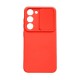 Camshield Soft Case Back Cover (Samsung Galaxy S23) red