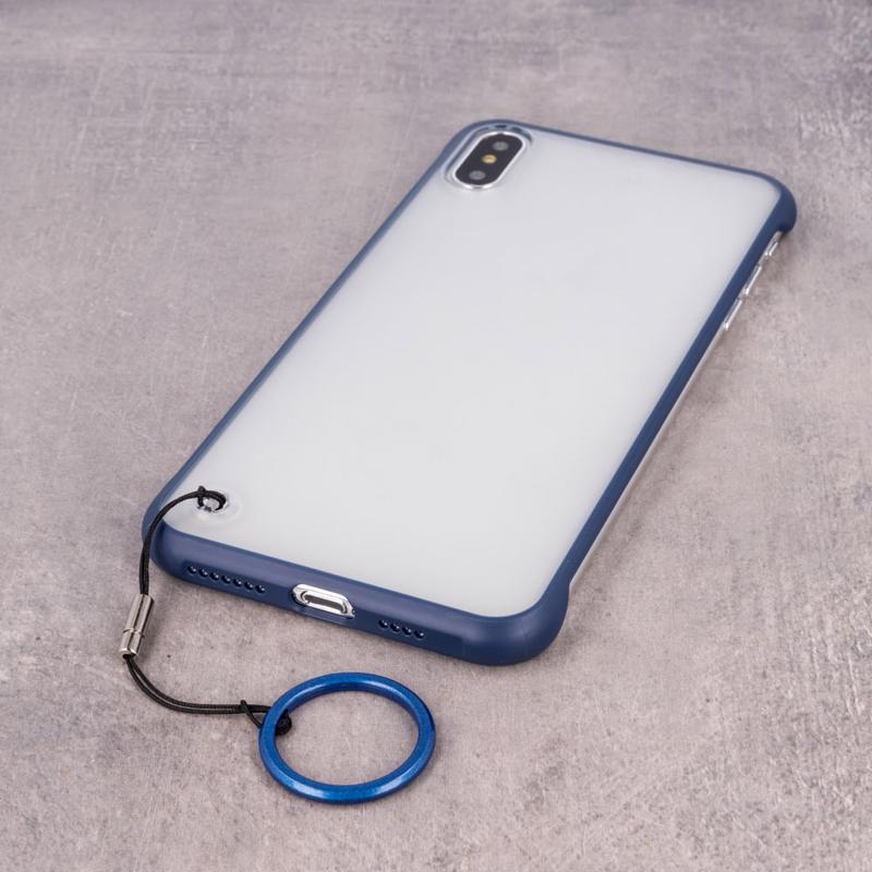 Frosty Case Back Cover (Huawei Y7 2019) blue