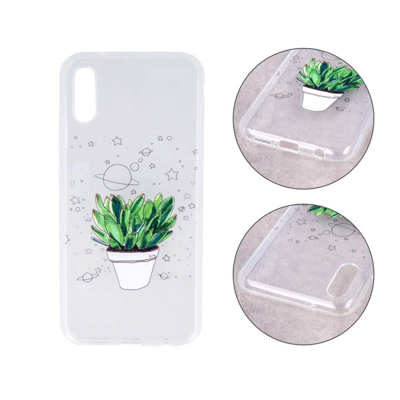 Trendy Cactus Case Back Cover (Samsung Galaxy S9)