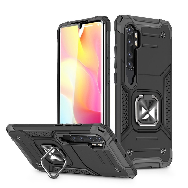 Wozinsky Ring Armor Case Back Cover (Xiaomi Mi Note 10 / 10 Pro) black