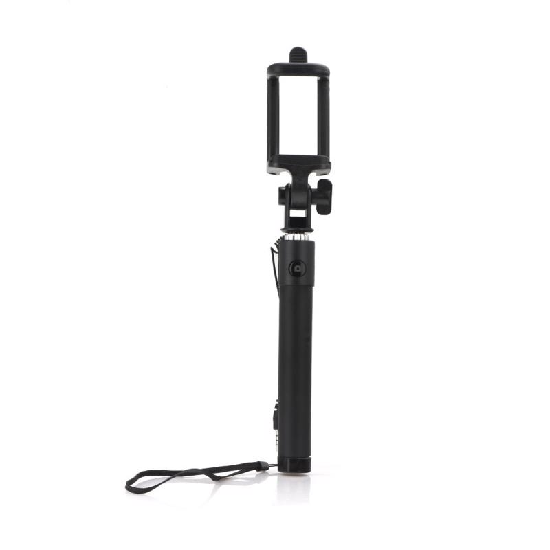 Blun Selfie Stick Με Καλώδιο 3,5mm 75cm (black)