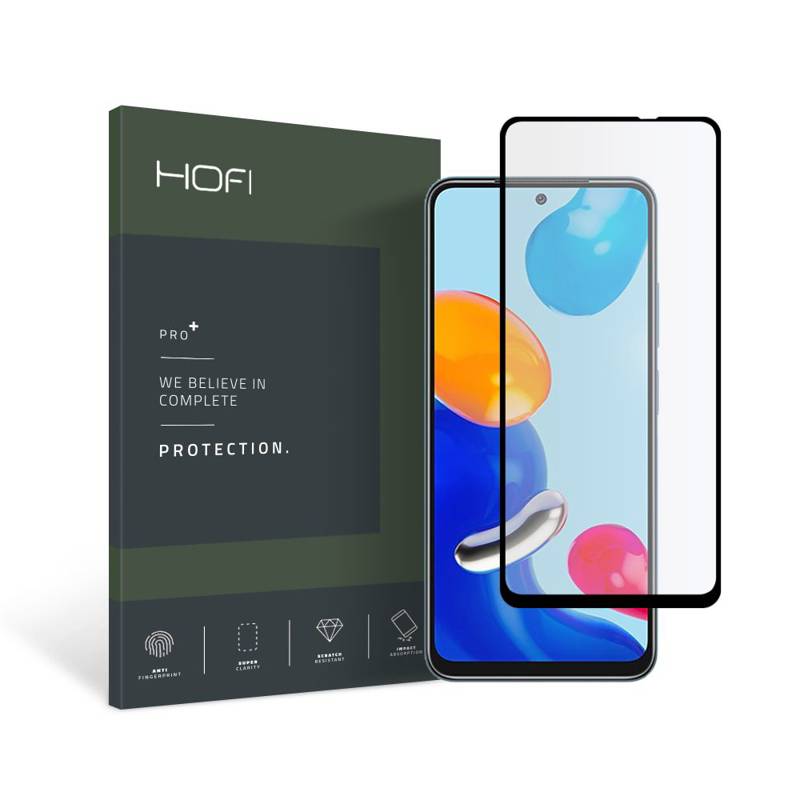 Hofi Tempered Glass Full Glue And Coveraged (Xiaomi Redmi Note 11 / 11S 4G) black