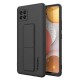 Wozinsky Kickstand Flexible Back Cover Case (Samsung Galaxy A22 5G) black