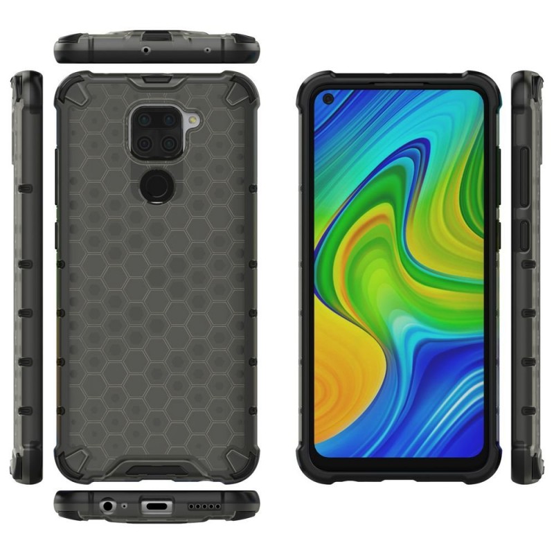 Honeycomb Armor Shell Case (Samsung Galaxy S21 FE) black