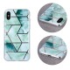 Geometric Marmur Case Back Cover (Huawei Y5p) green