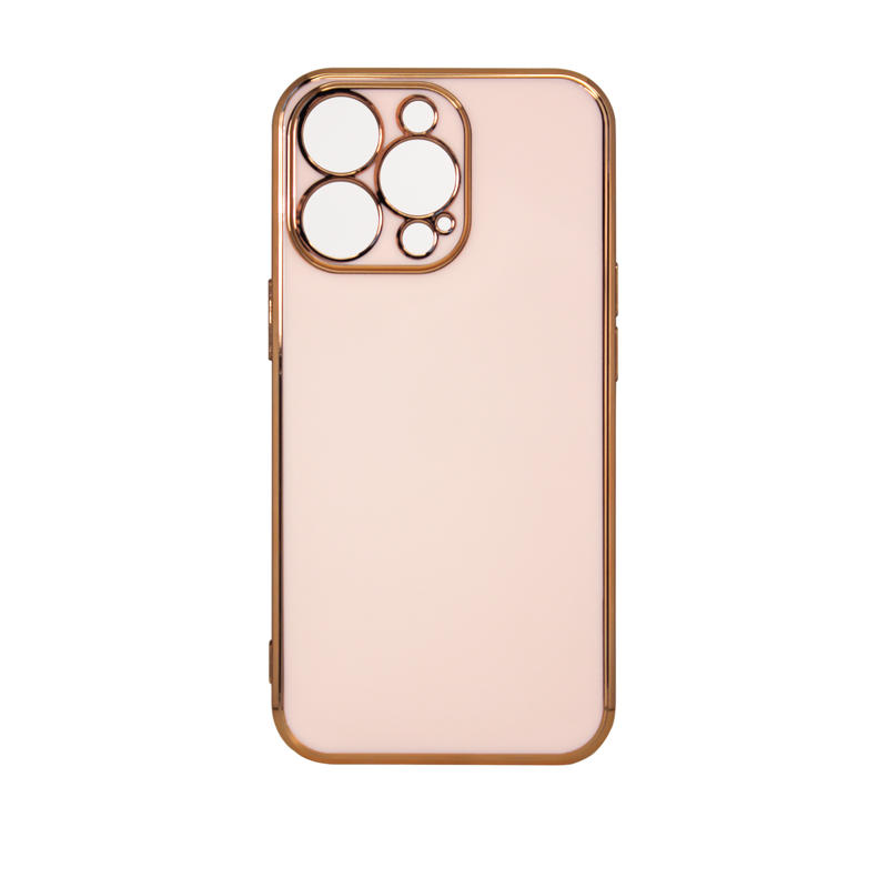 Lighting Gold Case Back Cover (iPhone 13 Pro Max) pink