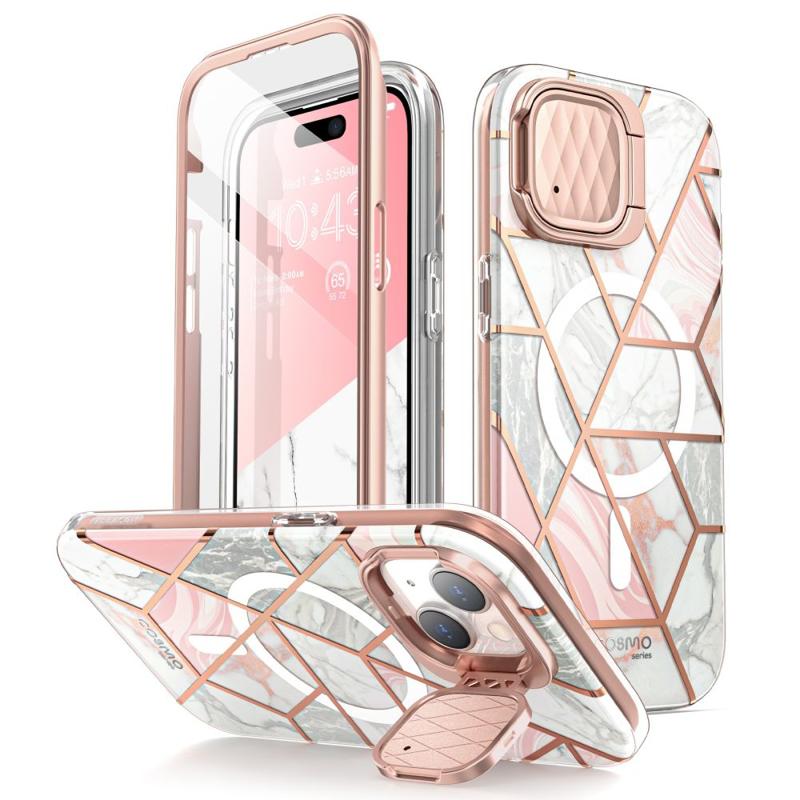 Supcase Cosmo Mag Magsafe Case (iPhone 15) marble