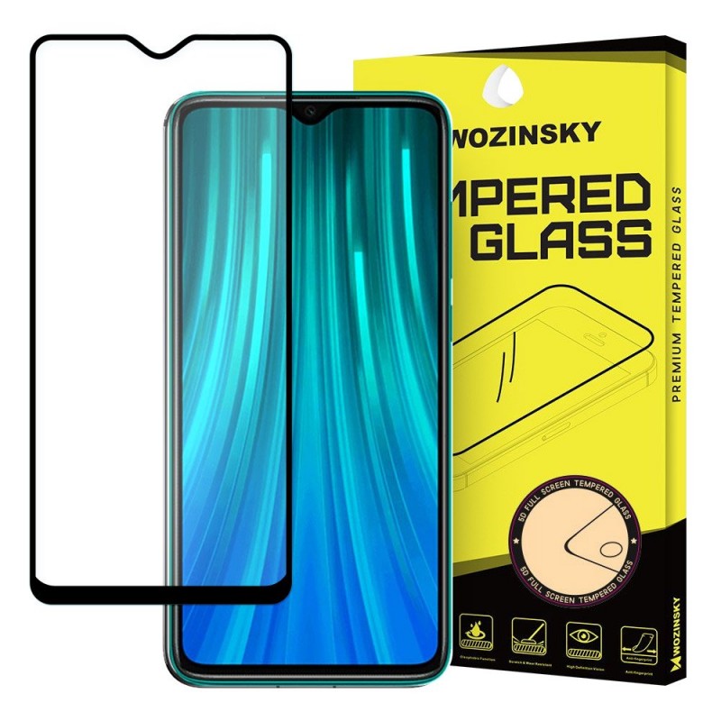 Wozinsky Tempered Glass Full Glue And Coveraged (Xiaomi Redmi Note 8 Pro) black
