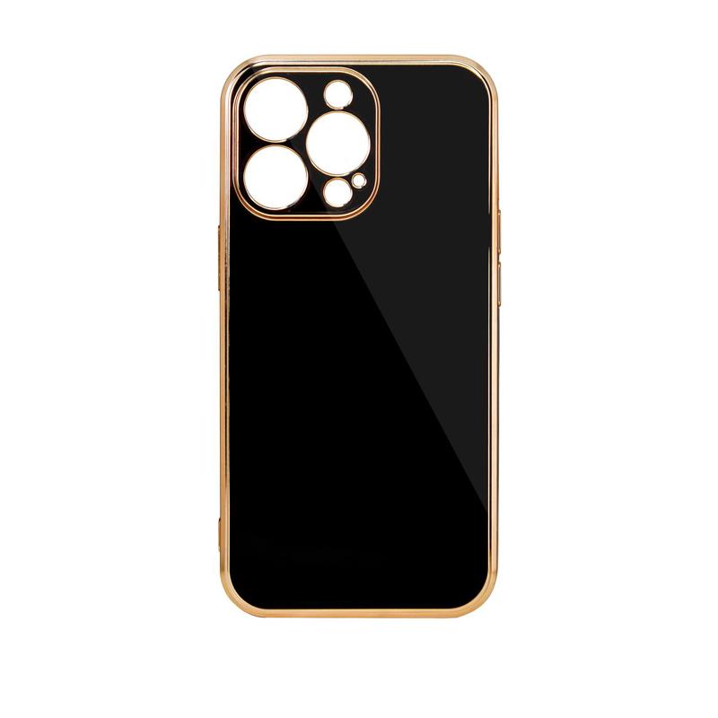 Lighting Gold Case Back Cover (iPhone 13 Pro) black