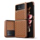 Dux Ducis Venice Leather Case (Samsung Galaxy Z Flip 3) brown