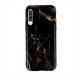 Marble Stone Case Back Cover (Samsung Galaxy A50 / A30s) design 4 black