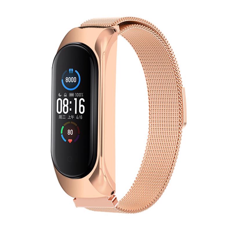 Bracelet Λουράκι (Xiaomi Mi Band 6 / 5 / 4 / 3) rose-gold