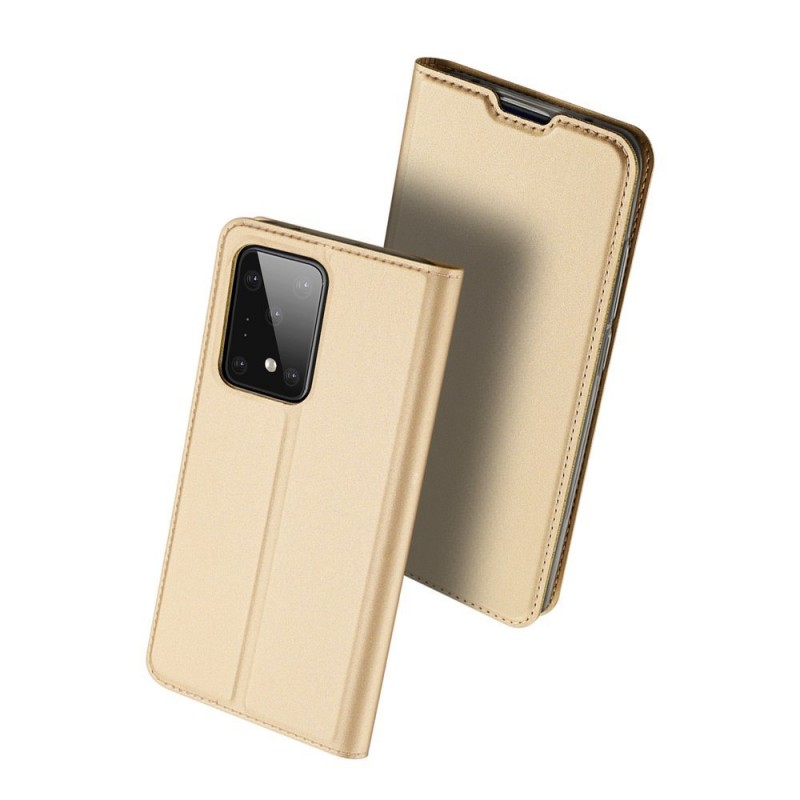 DUX DUCIS Skin Pro Book Cover (Samsung Galaxy S20) gold