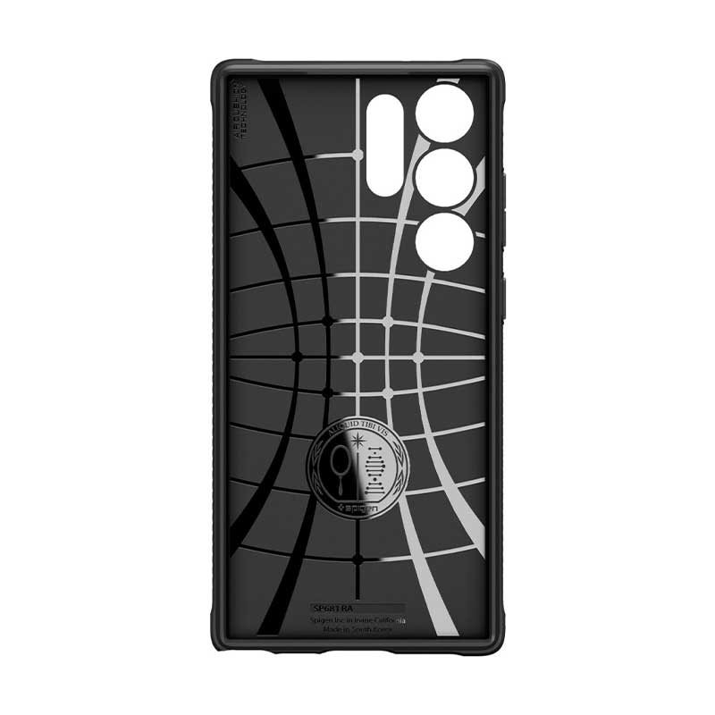 Spigen® Rugged Armor™ ACS05613 Case (Samsung Galaxy S23 Ultra) matte black