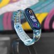 Semi-Multicolor Band Λουράκι Σιλικόνης (Xiaomi Mi Band 4 / 3) clear-blue (1 τμχ)