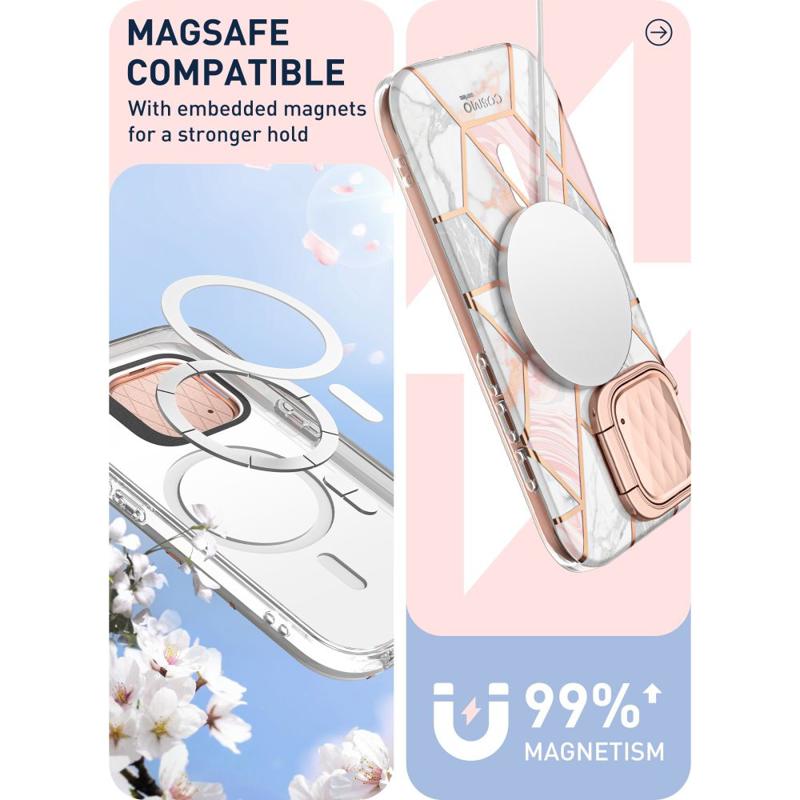 Supcase Cosmo Mag Magsafe Case (iPhone 15 Pro) marble