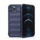 Silky Shield Back Cover Case (iPhone 12 Pro) dark blue