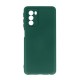 Silicone Soft Case Back Cover (Motorola Moto G51 5G) green