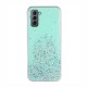 Star Glitter Shining Armor Back Cover (Samsung Galaxy S21 FE) mint