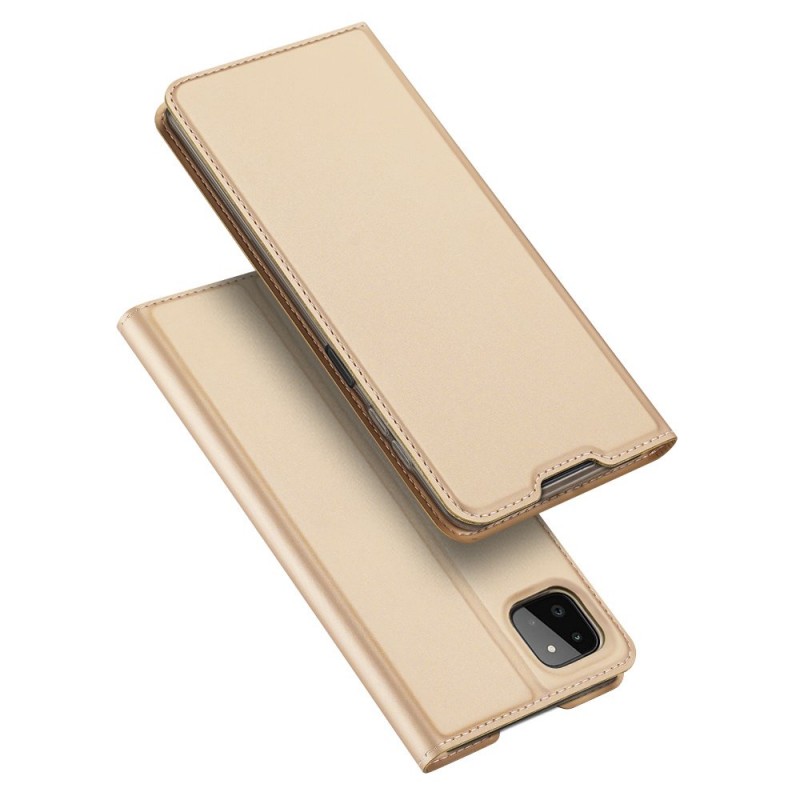 DUX DUCIS Skin Pro Book Cover (Samsung Galaxy A22 5G) gold