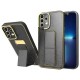 Wozinsky Goldplated Kickstand Back Case (Samsung Galaxy A13 5G / A04S) black