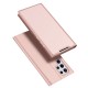 DUX DUCIS Skin Pro Book Cover (Samsung Galaxy S22 Ultra) pink