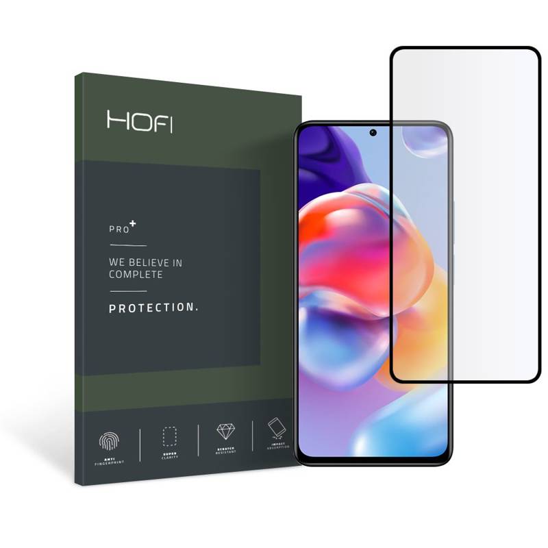Hofi Tempered Glass Full Glue And Coveraged (Xiaomi Redmi Note 11 Pro Plus) black