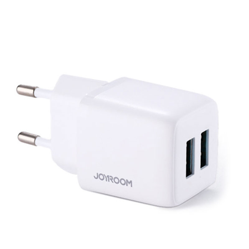 Joyroom Wall Charger 2x USB 12W 2.4A (L-2A121) white