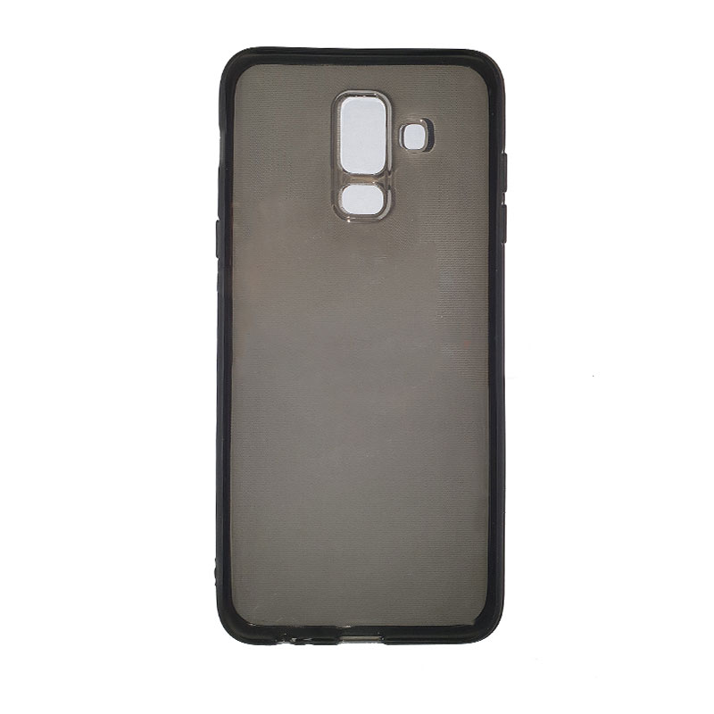 Soft Matt Case Back Cover (Samsung Galaxy A6 Plus 2018) smoked