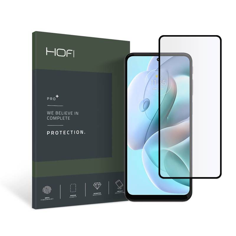 Hofi Tempered Glass Full Glue And Coveraged (Motorola Moto G31 / G41) black