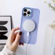 Color Matte Magnetic MagSafe Back Cover Case (iPhone 15 Pro) blue