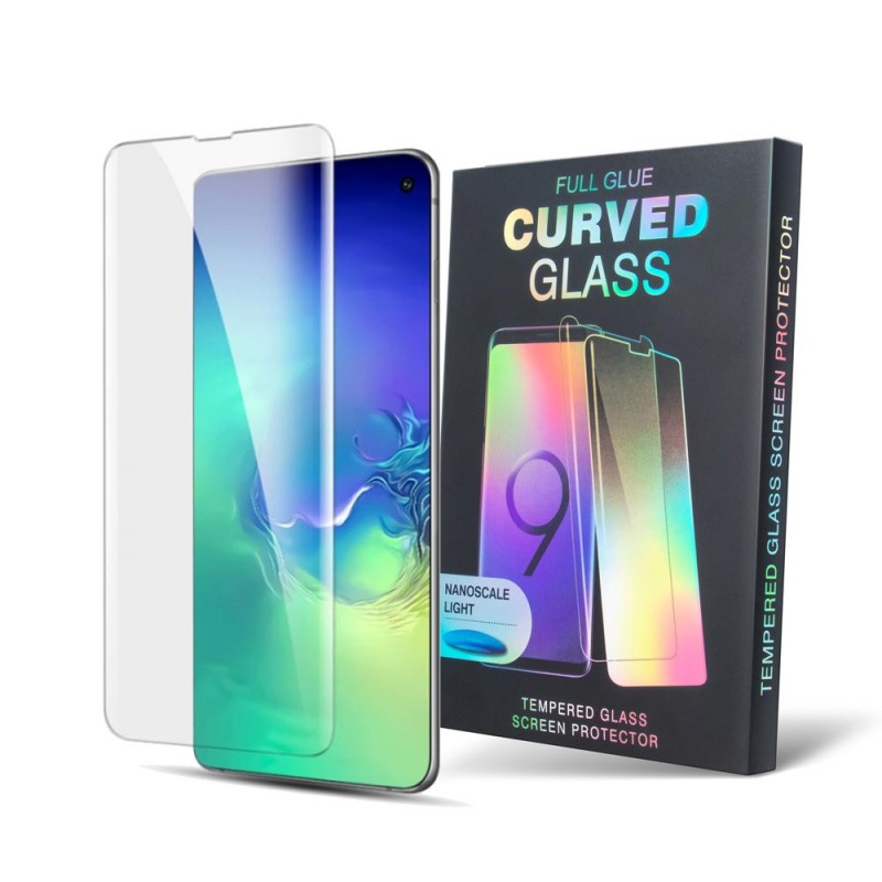 Tempered Glass UV Force 5D Full Glue And Coveraged (Samsung Galaxy S20 Plus)