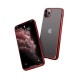 Clear Matt Electro Case Back Cover (Huawei P Smart 2020) red
