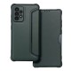 Forcell Razor Carbon Book Cover Case (Samsung Galaxy A52 / A52s) dark-green